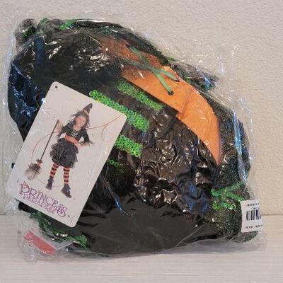 Lot 22: New Size 6 Children's GLAM WITCH w/ Hat Costume
