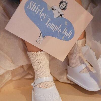 Lot 26: Vintage IDEAL New Stock SHIRLEY TEMPLE Doll