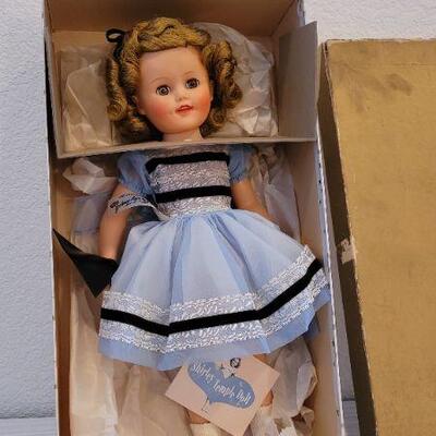Lot 26: Vintage IDEAL New Stock SHIRLEY TEMPLE Doll