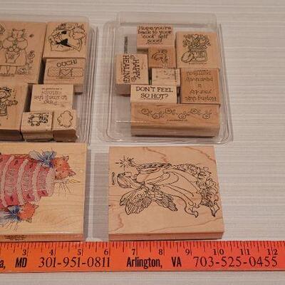 Lot 44: Large Assortment of Craft Stamps