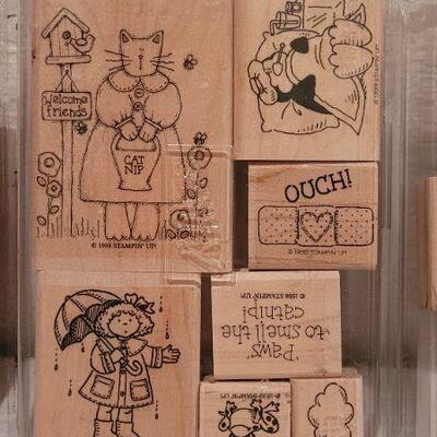 Lot 44: Large Assortment of Craft Stamps