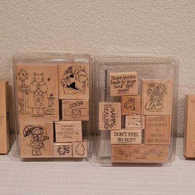 Lot 44: Large Assortment of Craft Stamps