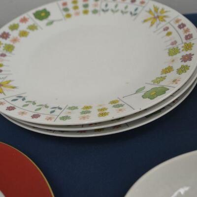 LOT 72   VARIETY OF PLATES AND BOWLS