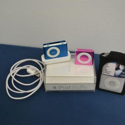 LOT 98.      TWO  iPod shuffleS