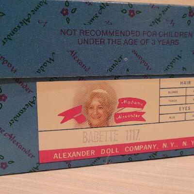 Lot 57: Vintage New Stock MADAME ALEXANDER Doll