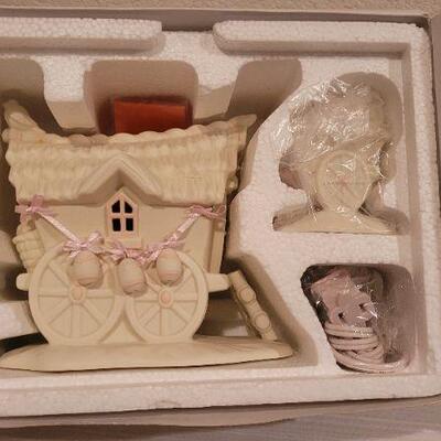 Lot 61: Vintage New Stock Dept. 56 SNOWBABIES Collectible - MY WOODLAND WAGON