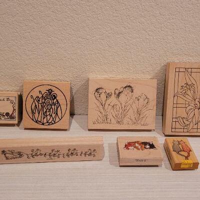Lot 62: Assorted Craft Stamps 
