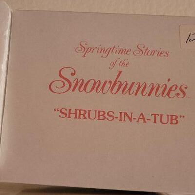 Lot 63: Vintage New Stock Dept. 56 SNOWBABIES feat. Revolving Music Box
