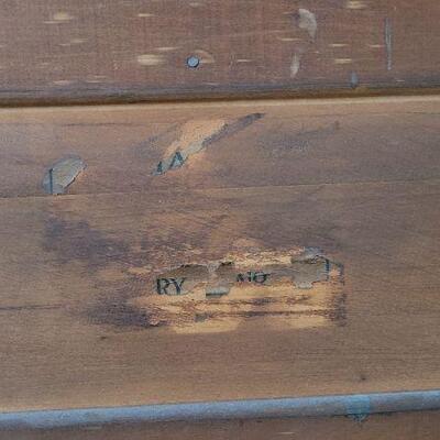 Lot 69: Antique Dresser w/ Mirror Made for THE FAIR Chicago