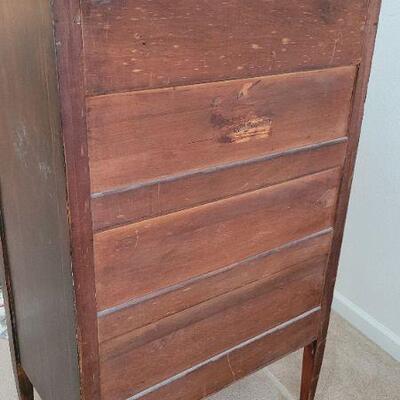 Lot 69: Antique Dresser w/ Mirror Made for THE FAIR Chicago