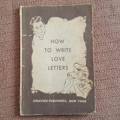Vintage Book How To Write Love Letters