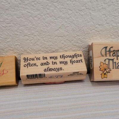 Lot 77: Assorted Craft Stamps