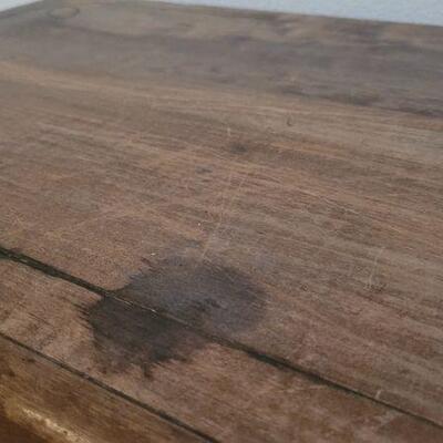 Lot 80: Vintage Wood Storage Trunk 