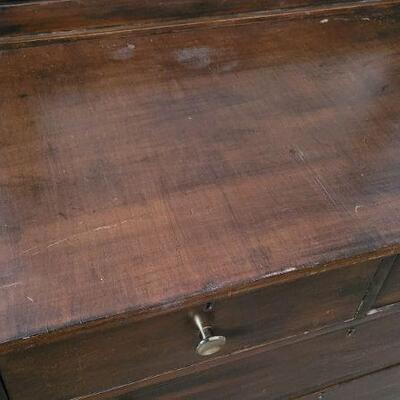 Lot 86: Antique Dresser w/ Mirror Made for THE FAIR Chicago