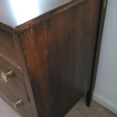 Lot 86: Antique Dresser w/ Mirror Made for THE FAIR Chicago