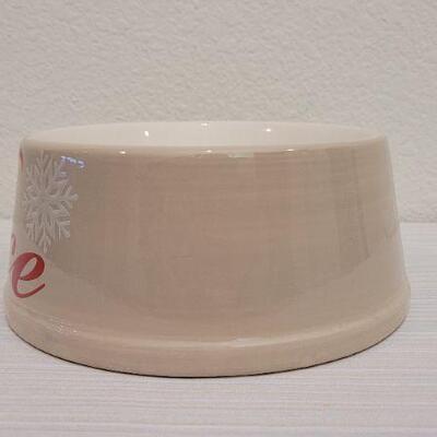 Lot 90: Ceramic Pet Water/Food Bowl NAUGHTY BUT NICE