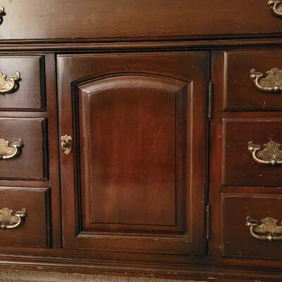 Lot 97: Vintage MONITOR Mid Century Modern Dresser 