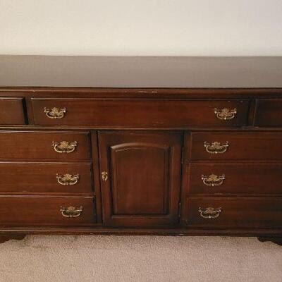 Lot 97: Vintage MONITOR Mid Century Modern Dresser 