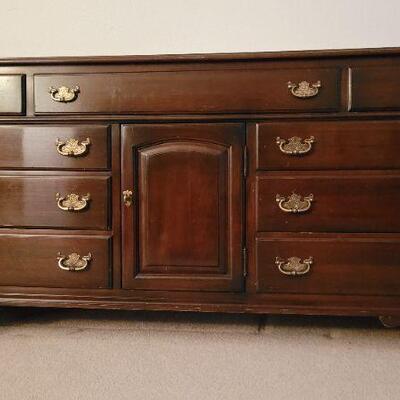 Lot 97: Vintage MONITOR Mid Century Modern Dresser 