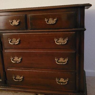 Lot 97: Vintage MONITOR Mid Century Modern Dresser 