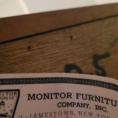 Lot 97: Vintage MONITOR Mid Century Modern Dresser 