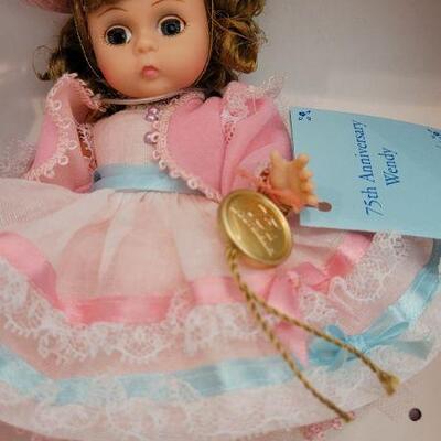 Lot 99: Vintage New Stock MADAME ALEXANDER Doll- 75th Anniversary WENDY 22420