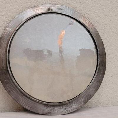 Lot 102: Vintage 7.5" Michael Ricker Pewter Plate