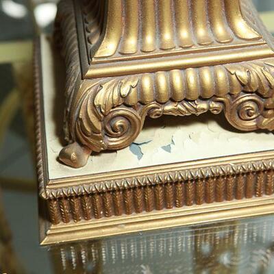 Street Lamp Style 5 Globe Table Lamp with Crystal Accents YD#022-0025