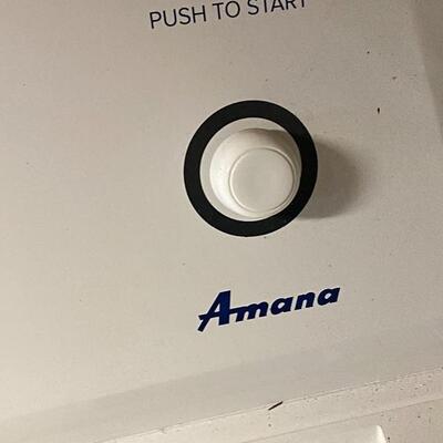 Whirlpool Washer & Amana Gas Dryer **WORKING** YD#022-0034