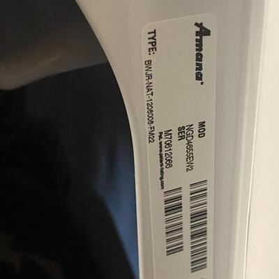 Whirlpool Washer & Amana Gas Dryer **WORKING** YD#022-0034