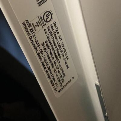 Whirlpool Washer & Amana Gas Dryer **WORKING** YD#022-0034