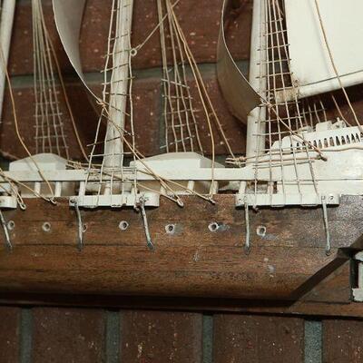Wood Scale Model Ship YD#022-0035