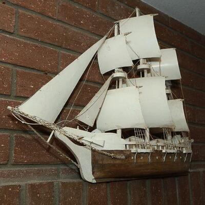 Wood Scale Model Ship YD#022-0035