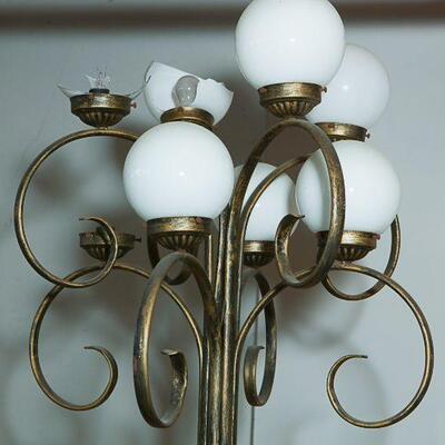 Vintage Multi Arm Globe Floor Lamp YD#022-0036