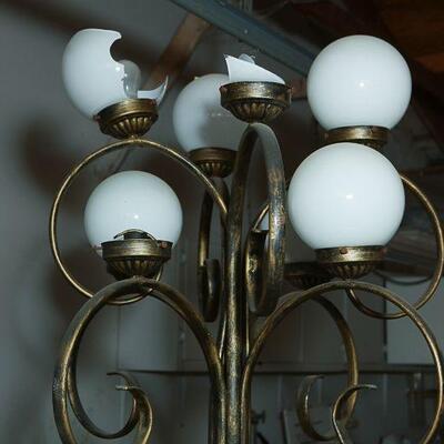 Vintage Multi Arm Globe Floor Lamp YD#022-0036