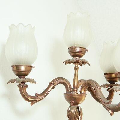 Vintage Unique Blackamoor Statue on a Stool Floor Lamp YD#022-0043