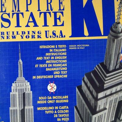 Empire State Building Die Cut Kit