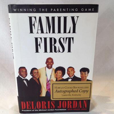 Family First by Michael Jordan's Mother, Autographed