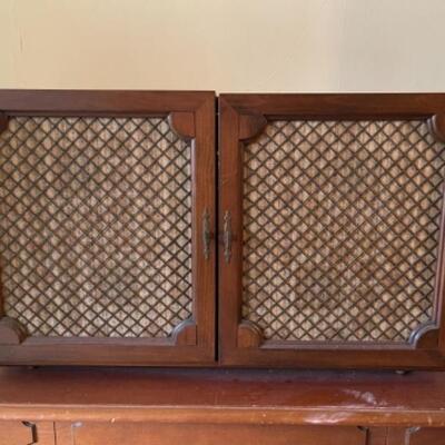 Lot 8L. 1950s Garrard General Electric stereo with high fidelity stereophonic soundâ€”$450