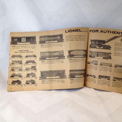 1956 Lionel Train Accessories Booklet