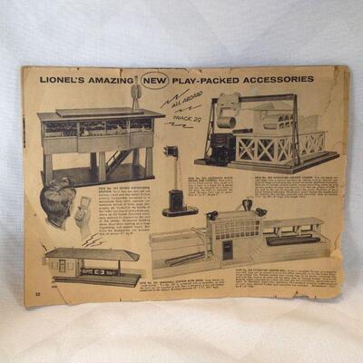 1956 Lionel Train Accessories Booklet