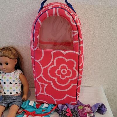 Lot 112: Journey Girl Doll, Carrying Case, Clothes & Shoes 