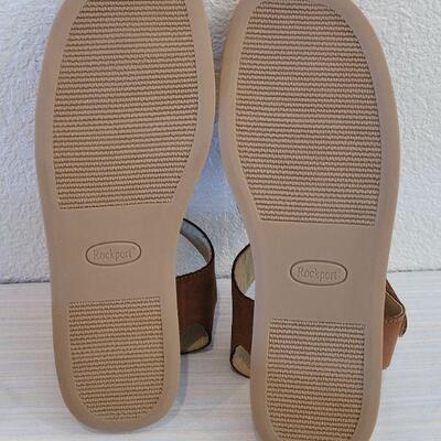 Lot 118: NEW Rockport Sandals- Brown