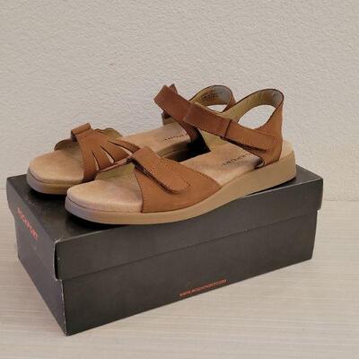 Lot 118: NEW Rockport Sandals- Brown