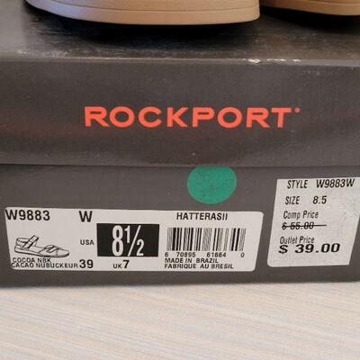 Lot 118: NEW Rockport Sandals- Brown