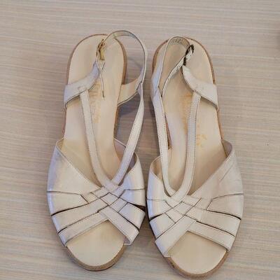 Lot 121: (2) Pairs of Vintage White Sandals