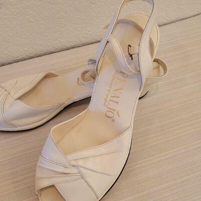 Lot 121: (2) Pairs of Vintage White Sandals