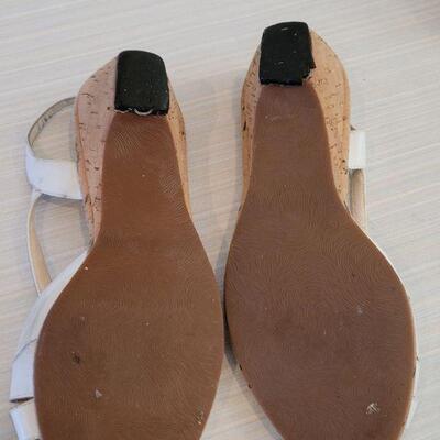 Lot 121: (2) Pairs of Vintage White Sandals