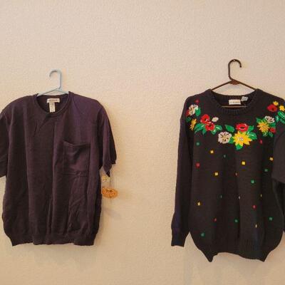 Lot 123: (2) Sweaters - (one new with tags)