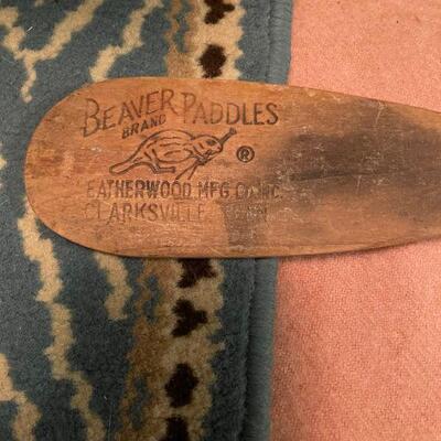 Beaver paddles Salesman sample Clarksville Tenn